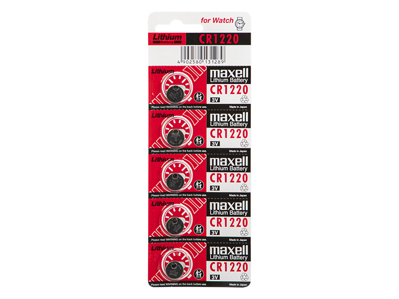 Bateria litowa 3V CR1220 Maxell