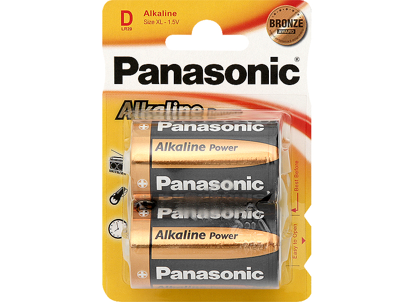 Bateria alkaliczna LR20 PANASONIC