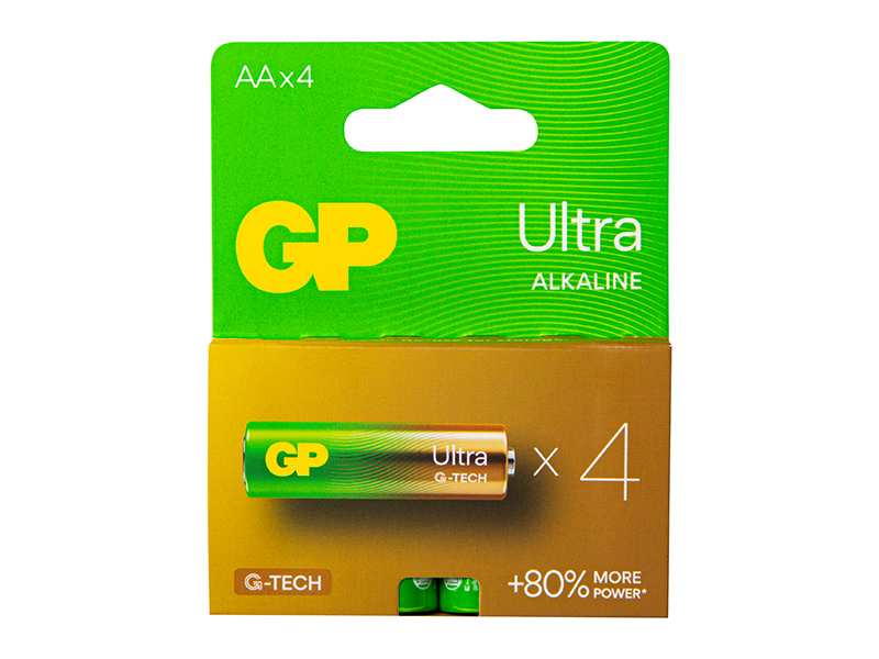 Bateria alkaliczna AA 1.5 LR6 GP ULTRA 4szt