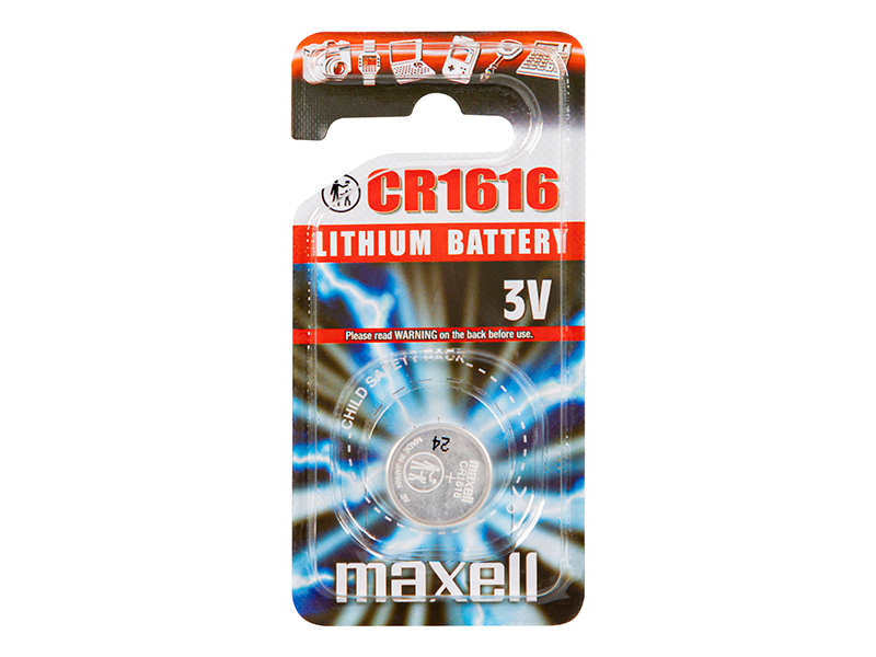 Bateria litowa 3V CR1616 Maxell 1szt